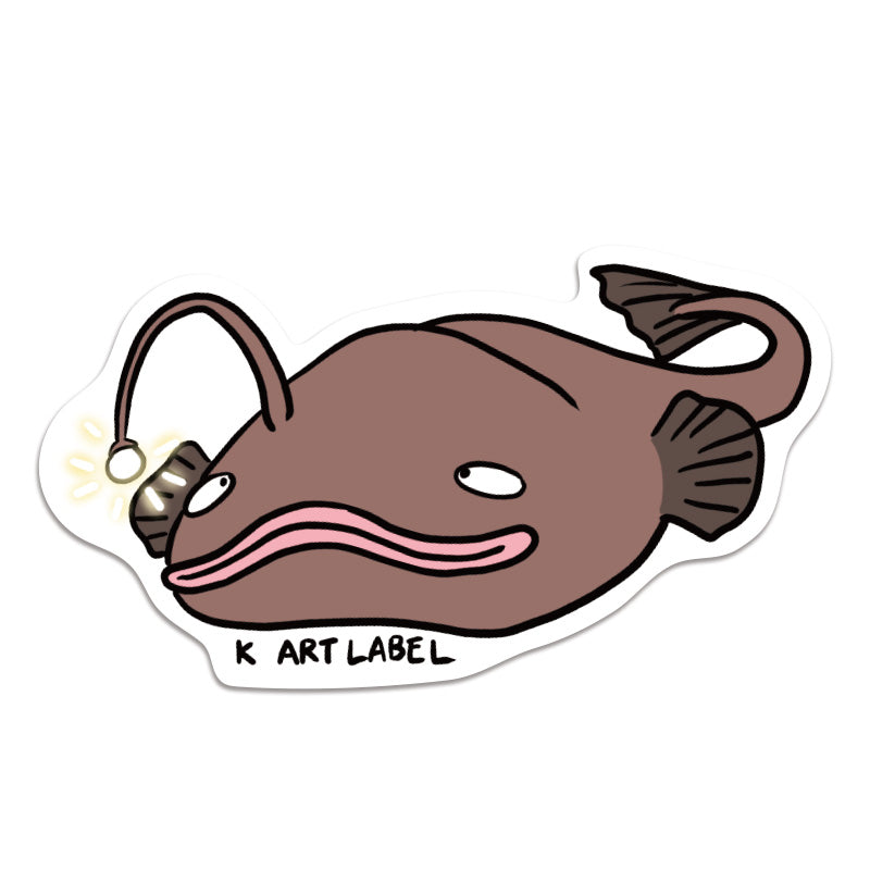 [K ART LABEL] K0130 Anglerfish