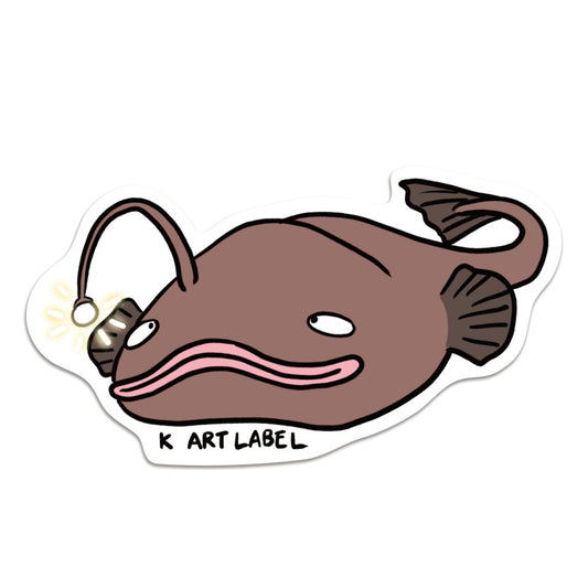 [K ART LABEL] K0130 Anglerfish