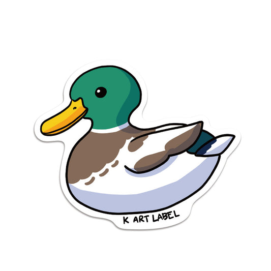 [K ART LABEL] K0131 Mallard Duck