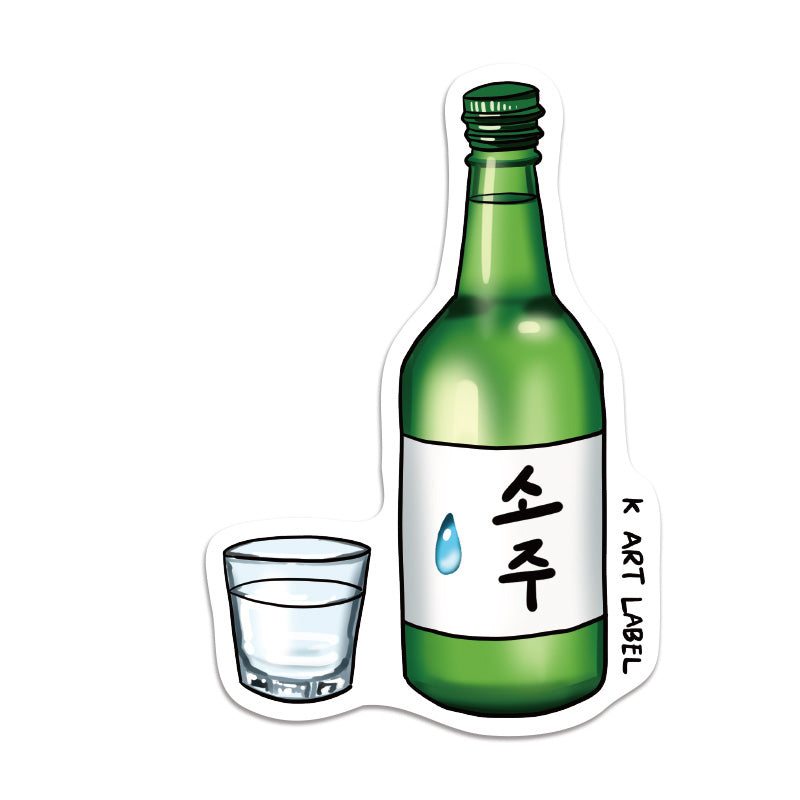 [K ART LABEL] K0134 Soju