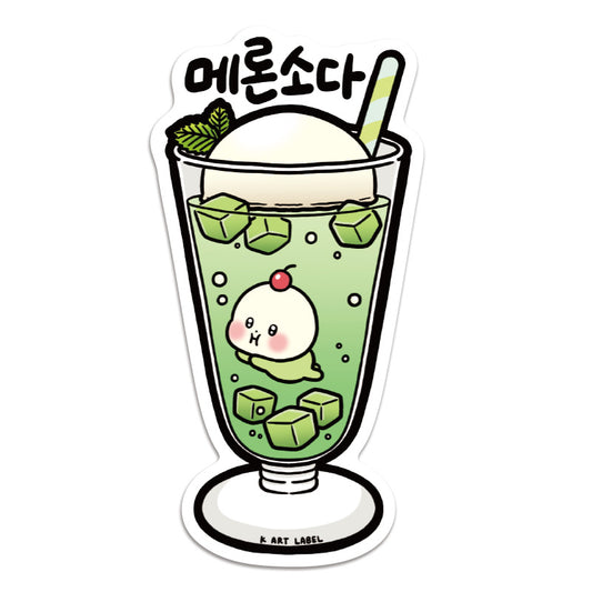 [K ART LABEL] K0143 Melon Soda