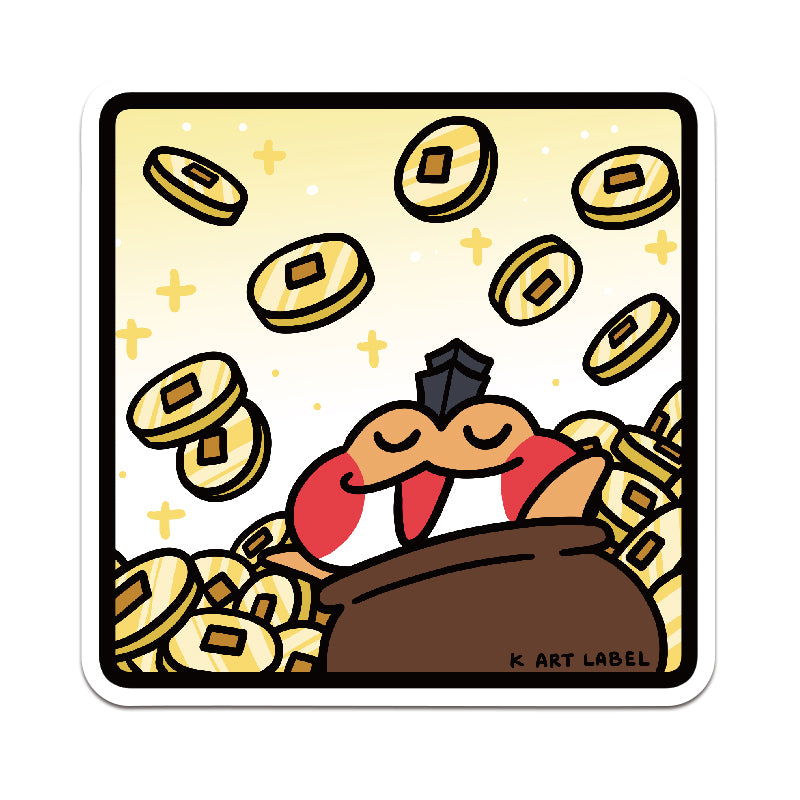 [K ART LABEL] K0002 Money Rain | God Eop