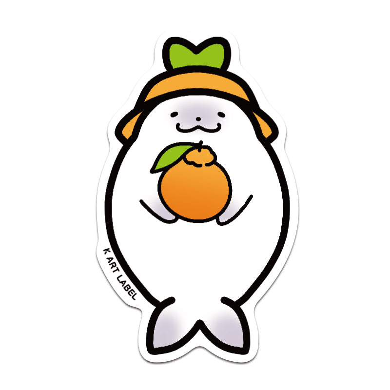 [K ART LABEL] K0017 Hallabong and Harp | Harp Seal