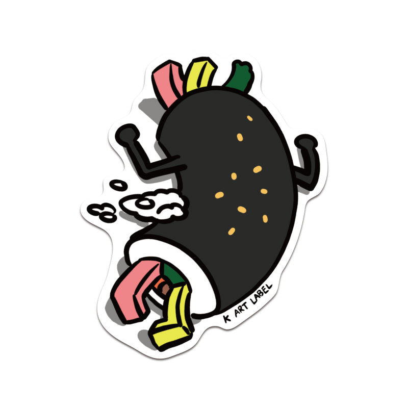 [K ART LABEL] K0027 Kimbap