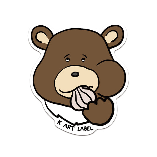 [K ART LABEL] K0029 Bear of Garlic