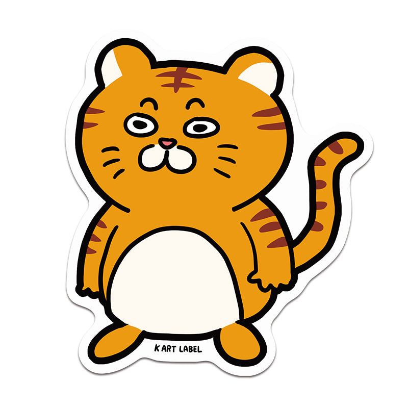 [K ART LABEL] K0078 Tiger